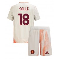 Fotbalové Dres AS Roma Matias Soule #18 Dětské Venkovní 2024-25 Krátký Rukáv (+ trenýrky)